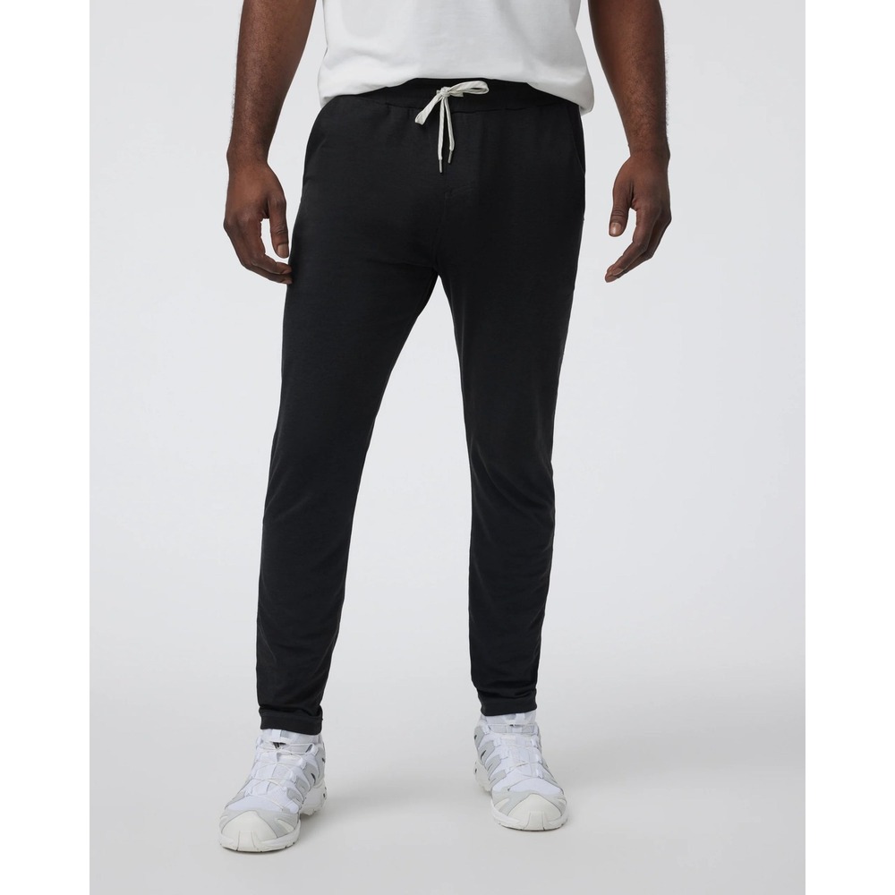 Vuori Ponto Performance Pant Black Athletic Loungewear Joggers Mens XL